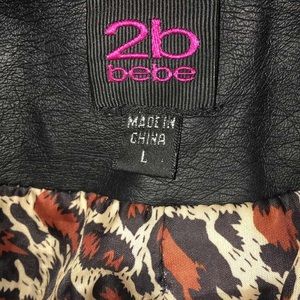 2B Bebe motorcycle jacket